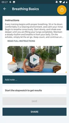 Wim Hof Method android App screenshot 9