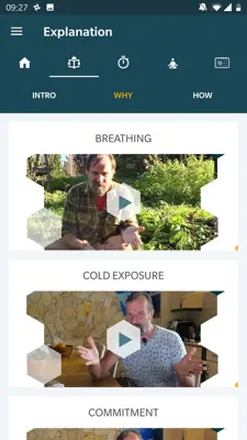 Wim Hof Method android App screenshot 2