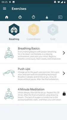 Wim Hof Method android App screenshot 5